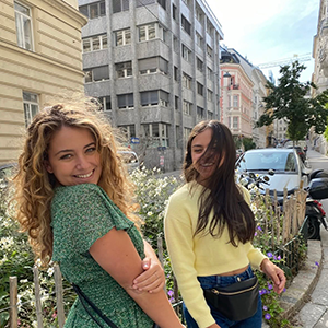 Photo of Brenna Brisson in a green dress