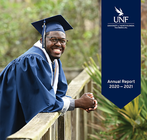 Front Cover of the 2020-21 annual report