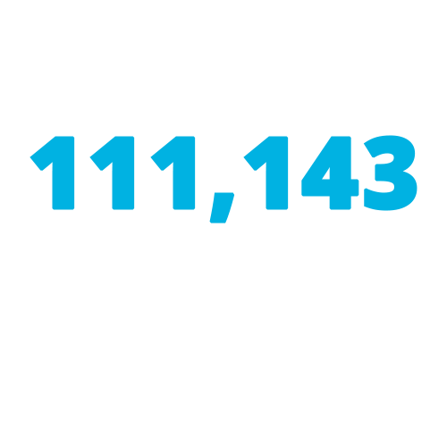 Number of current alumni is 111,143