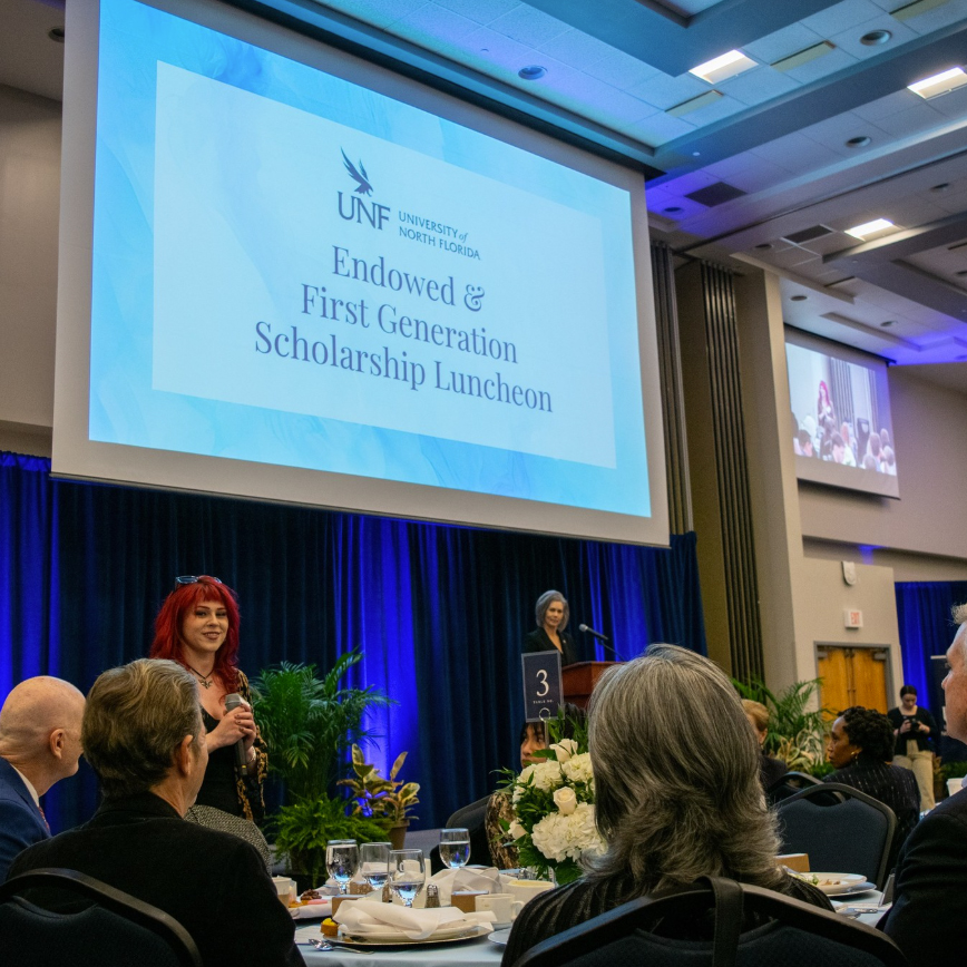 Scholarship luncheon speaker