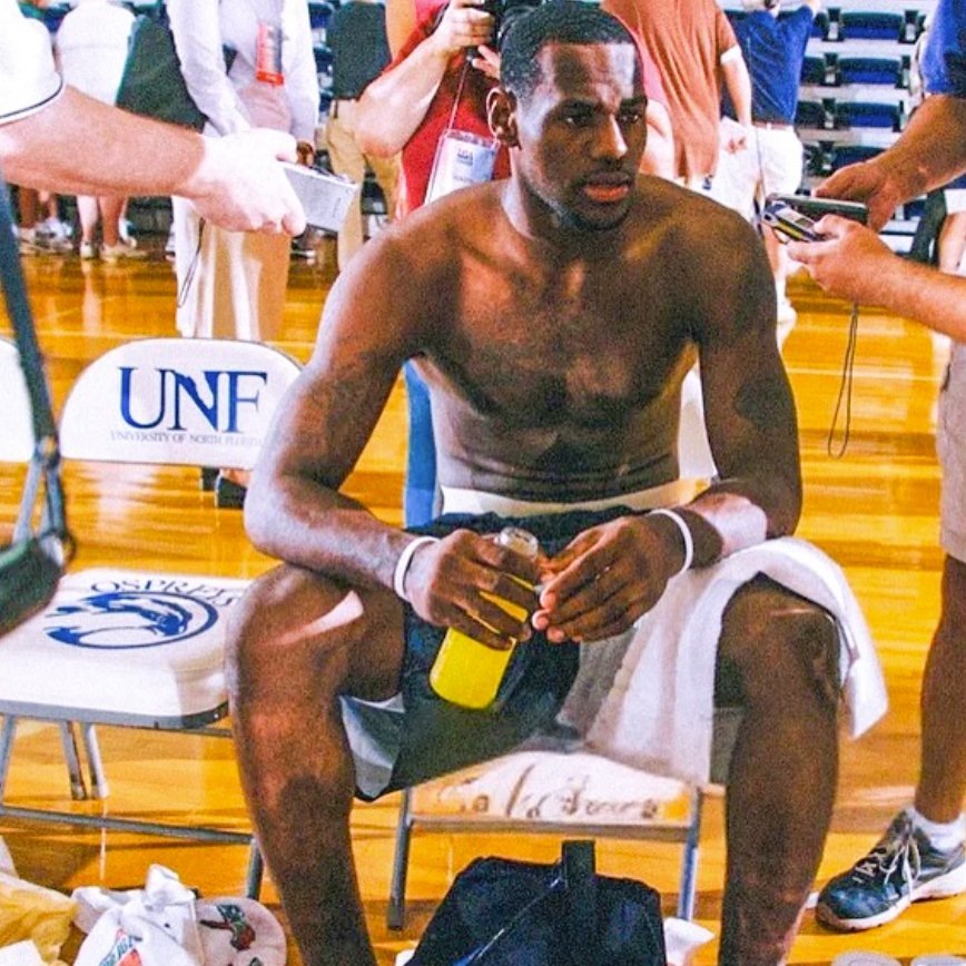 Lebron James at UNF Arena