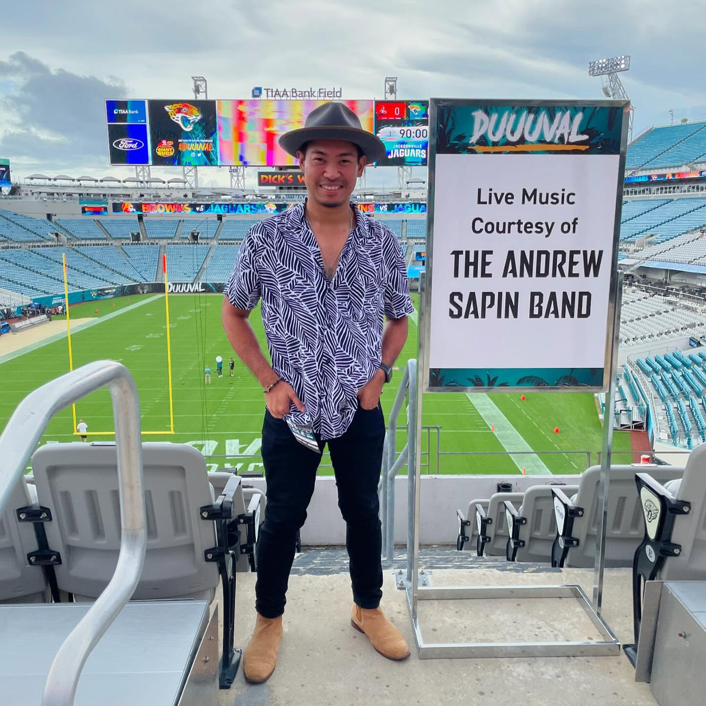 Andrew Sapin at Jags Stadium