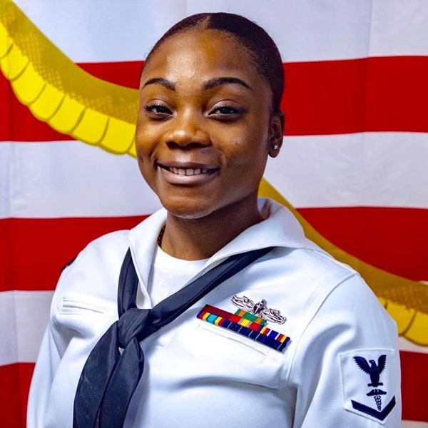 ajada in her uniform