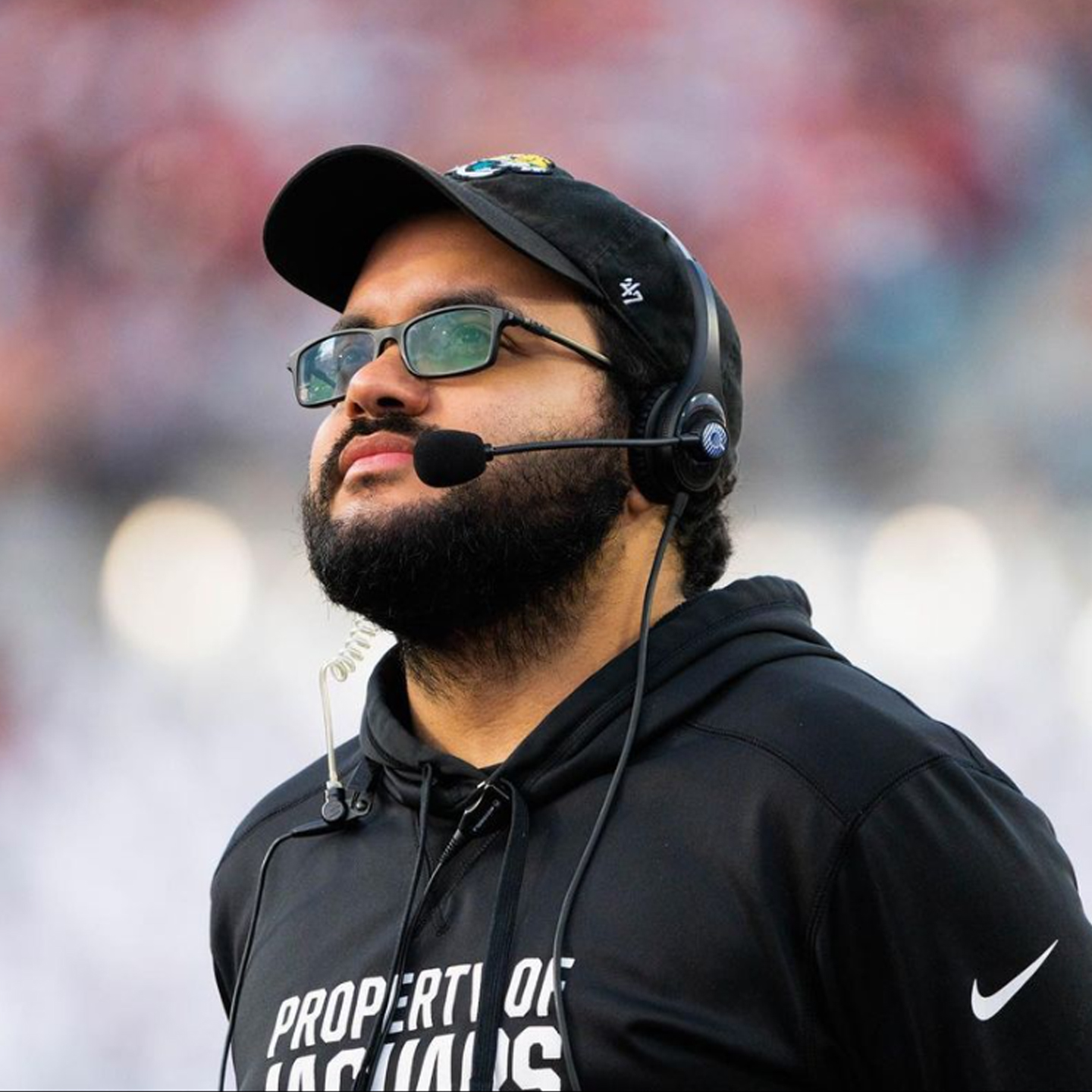 Luis Rivera at a Jaguars Game