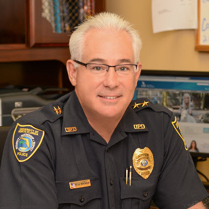 UNF Chief Frank Mackesy