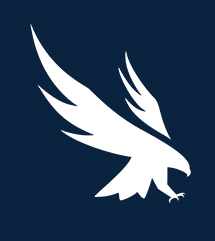 osprey logo on a blue background