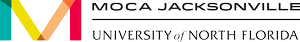 MOCA Jacksonville logo with text of University of North Florida
