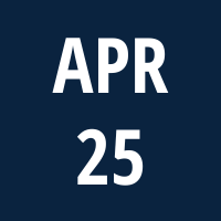 A photo that says April 25