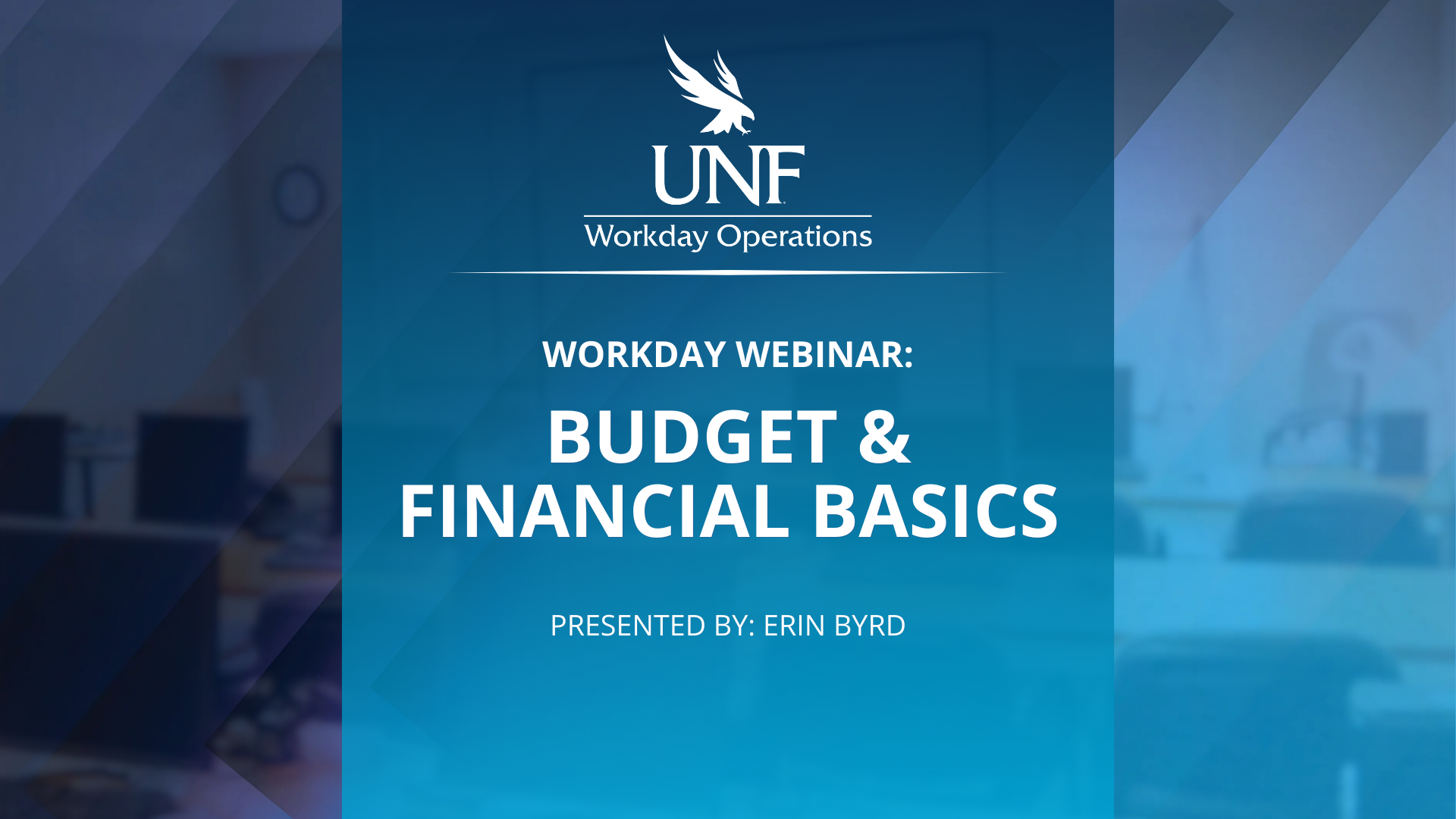 Budget and Financial Basics Webinar