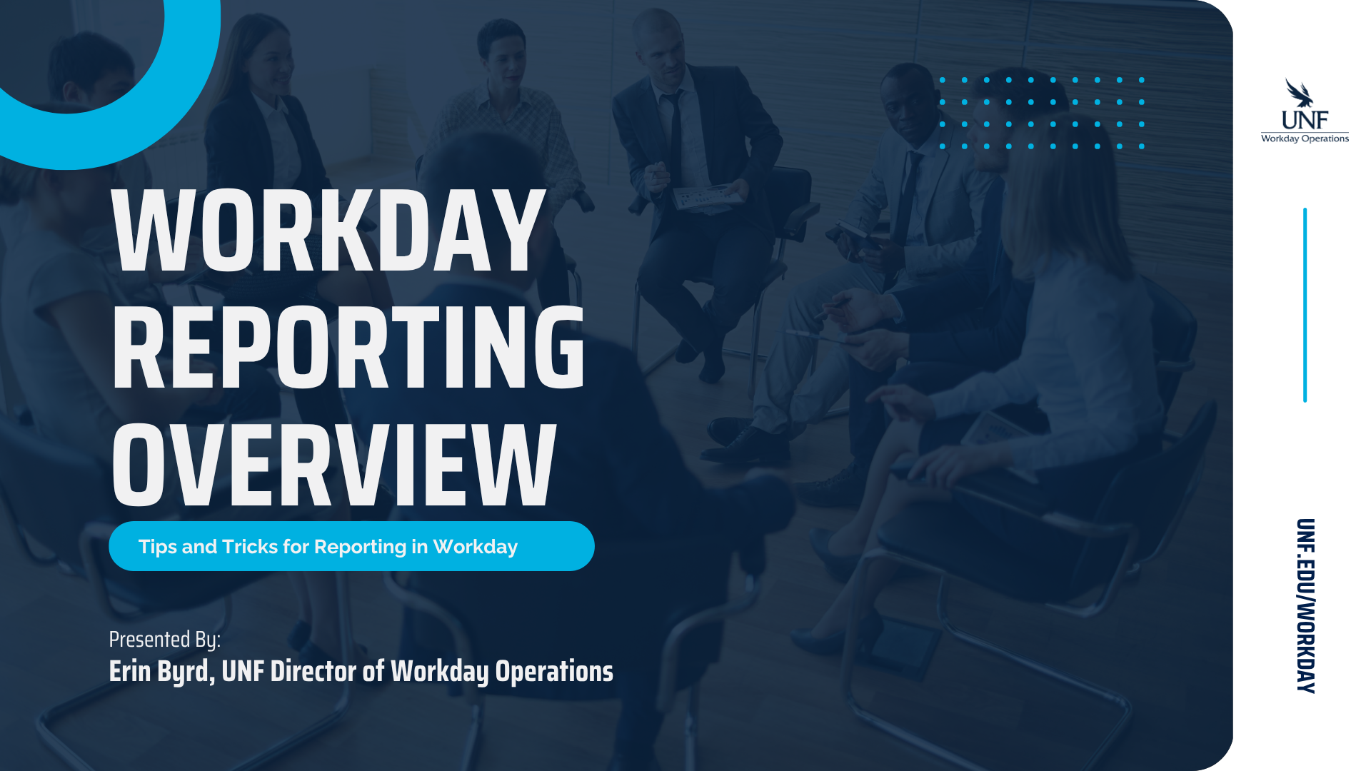 Cover photo for Workday Reporting Overview Slide Deck