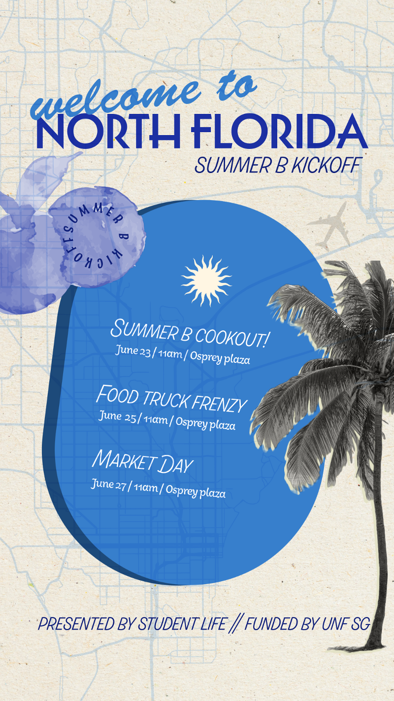 Summer B Kickoff calendar of events